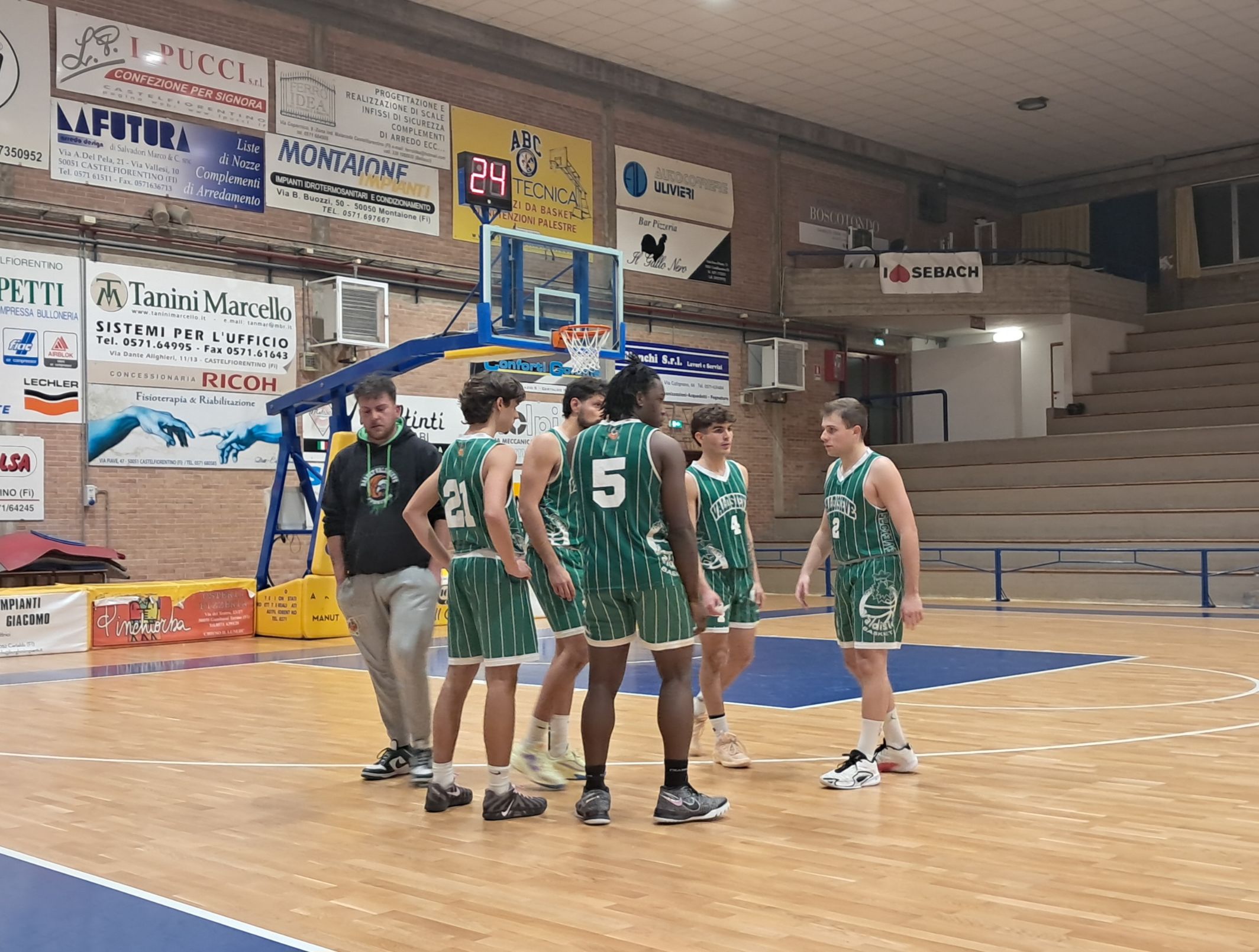 Castelfiorentino-ASD Valdisieve 76-63